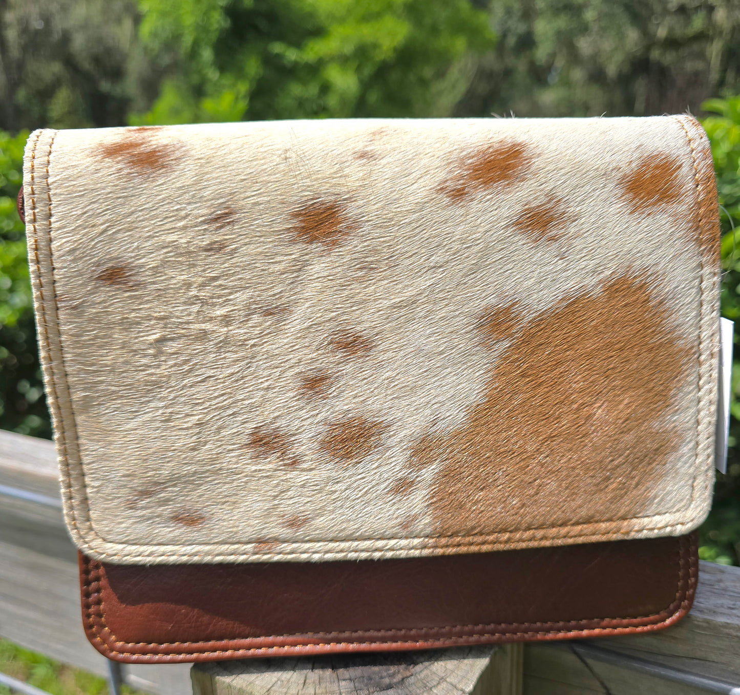 2646 Tan Cowhide Leather Crossbody Flap Bag for Women's Office Travel Women Shoulder Handbags Custom Genuine Leather Purse