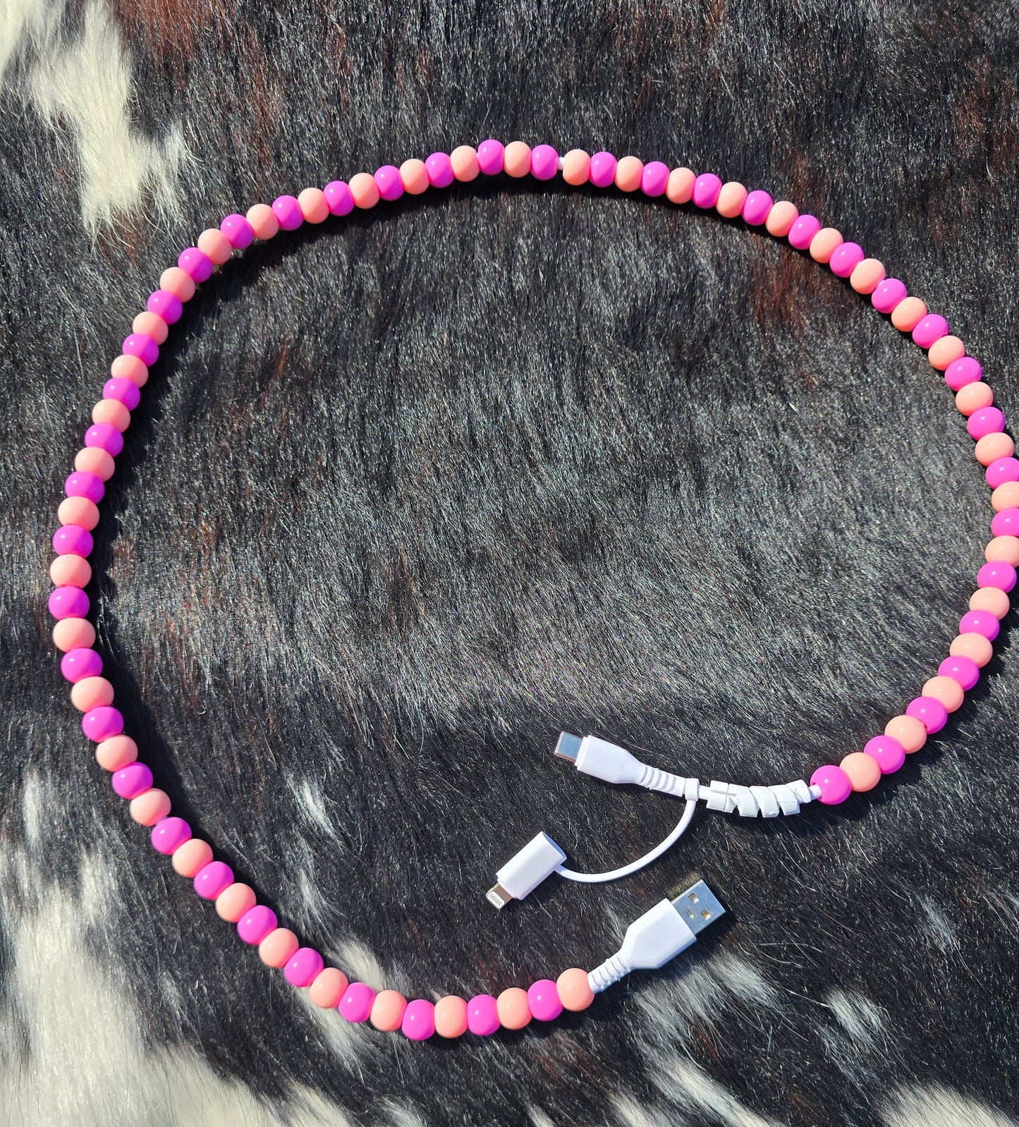 2 in 1 beaded charger