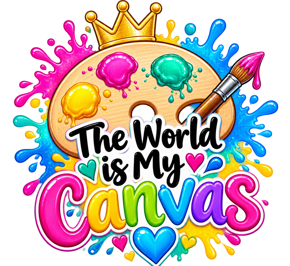 The World is my Canvas