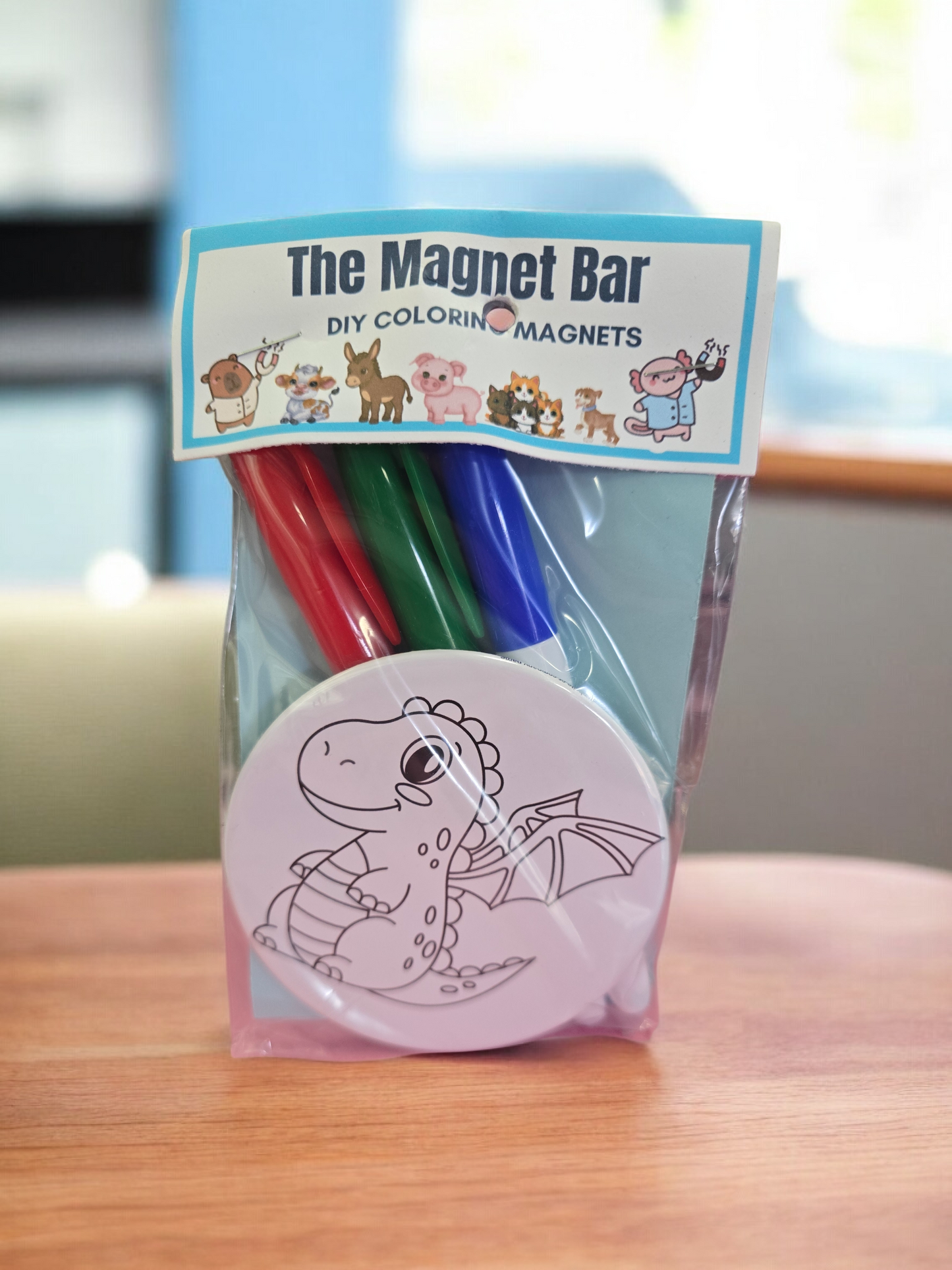 Dragon DIY COLORING MAGNETS