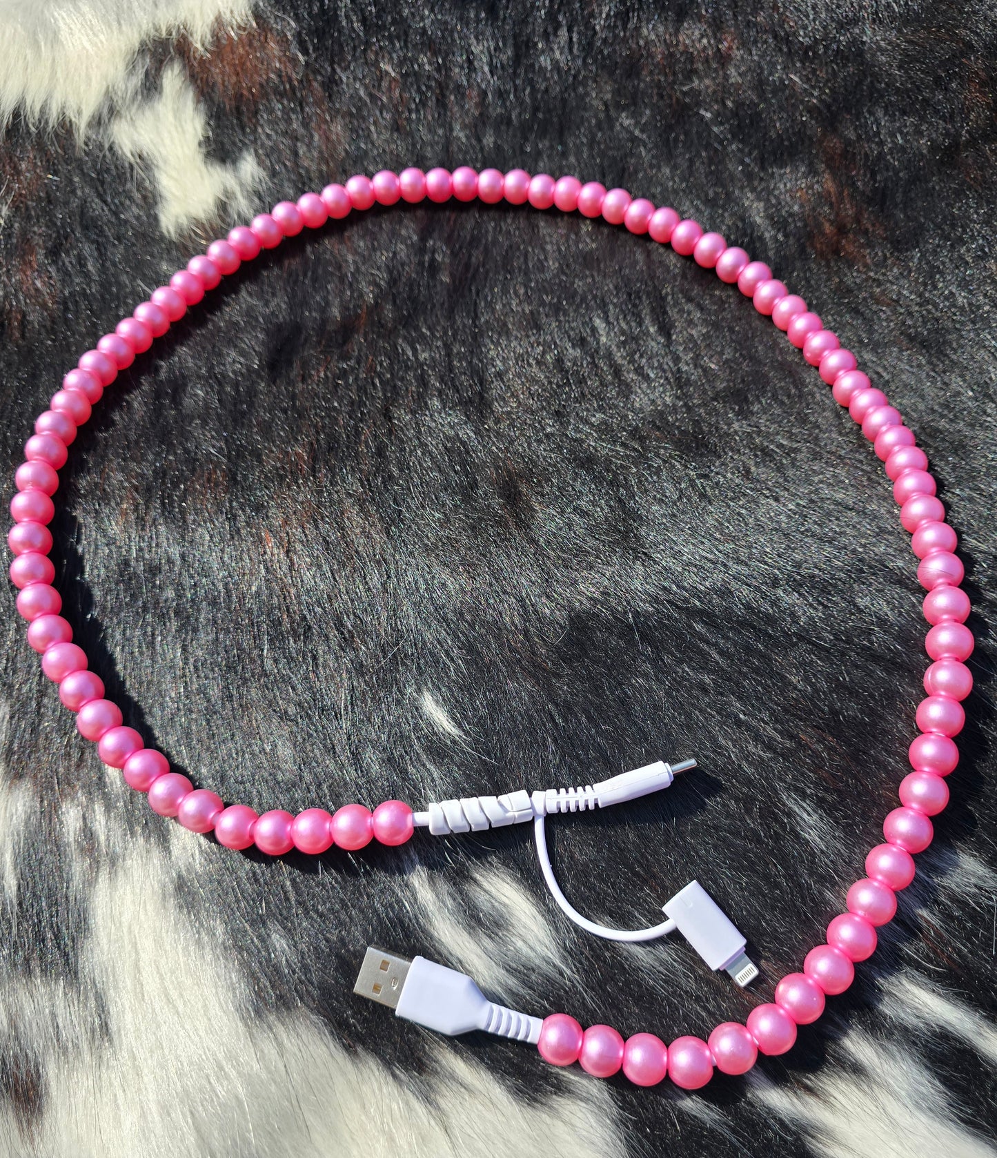 2 in 1 beaded charger