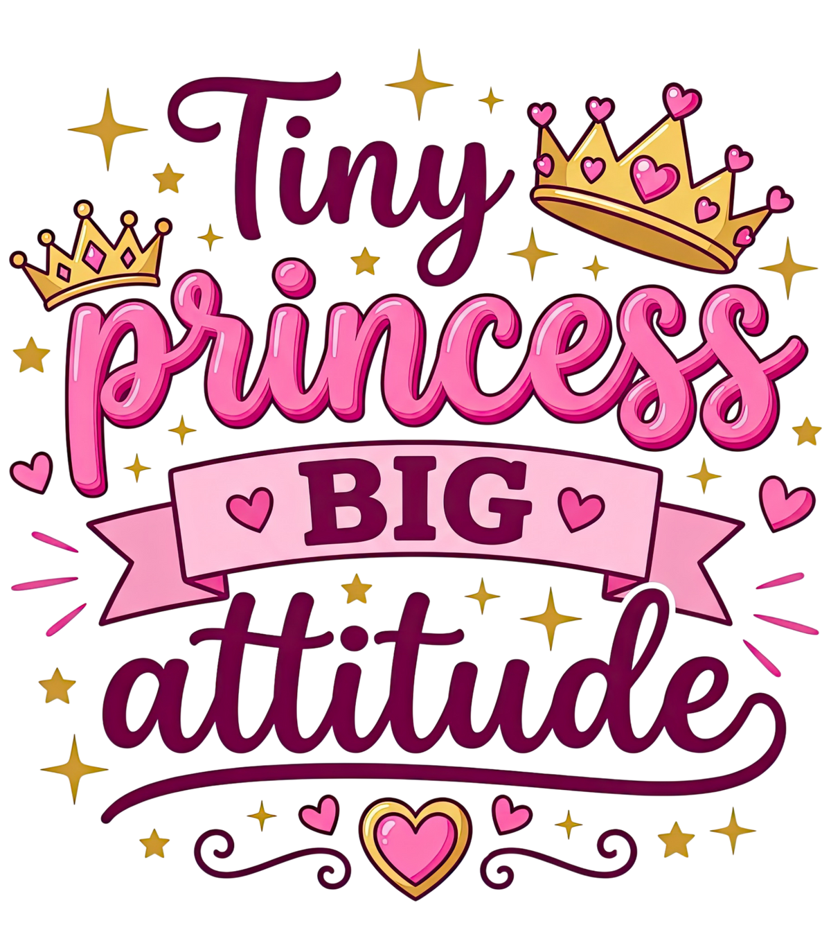 Tiny Princess Big Attitude