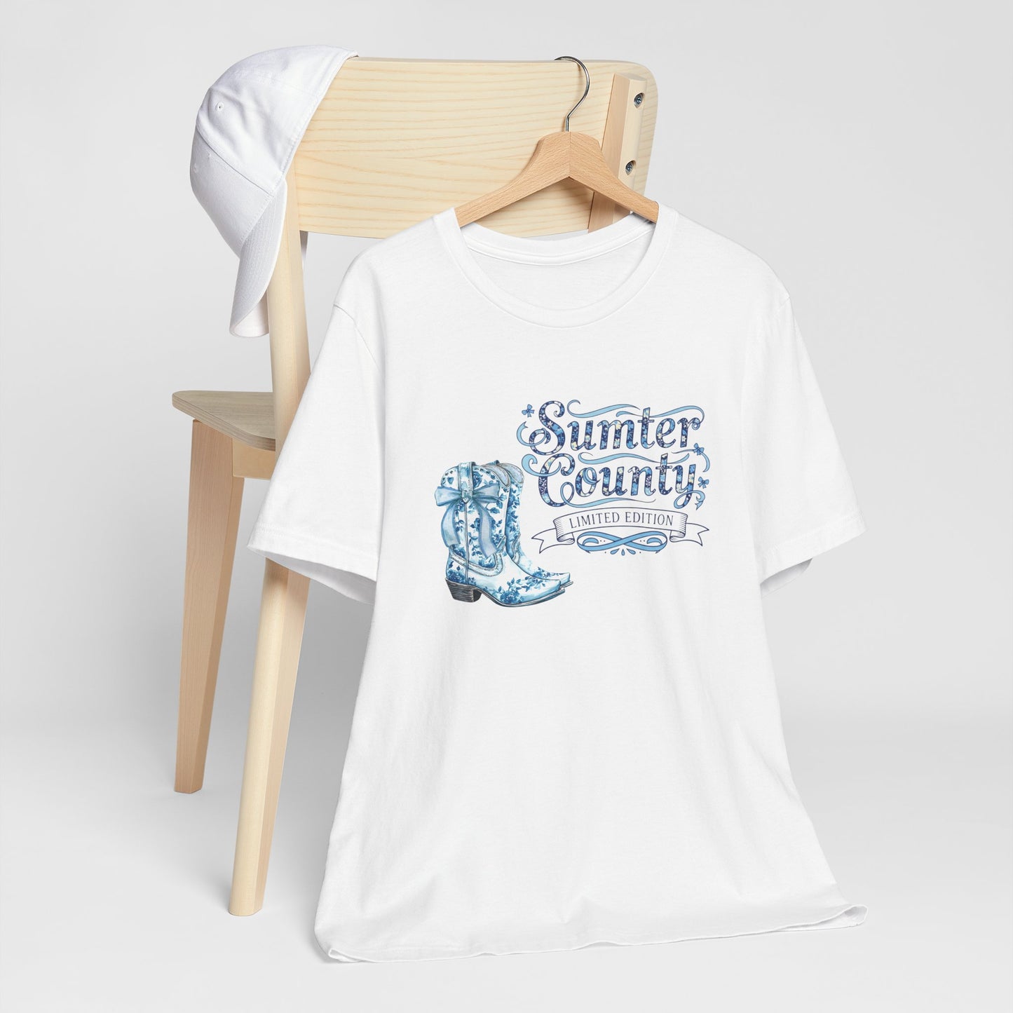Sumter County Limited Edition Tee — Western Cowboy Boot Graphic T-Shirt