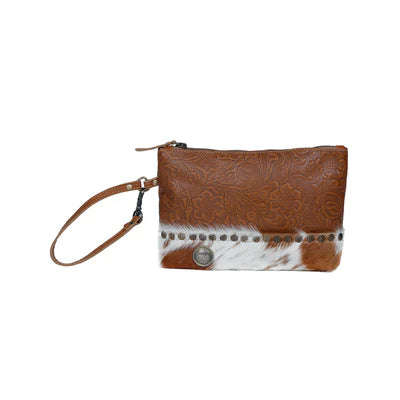 Blossomy Affair Leather & Hairon Bag 3402