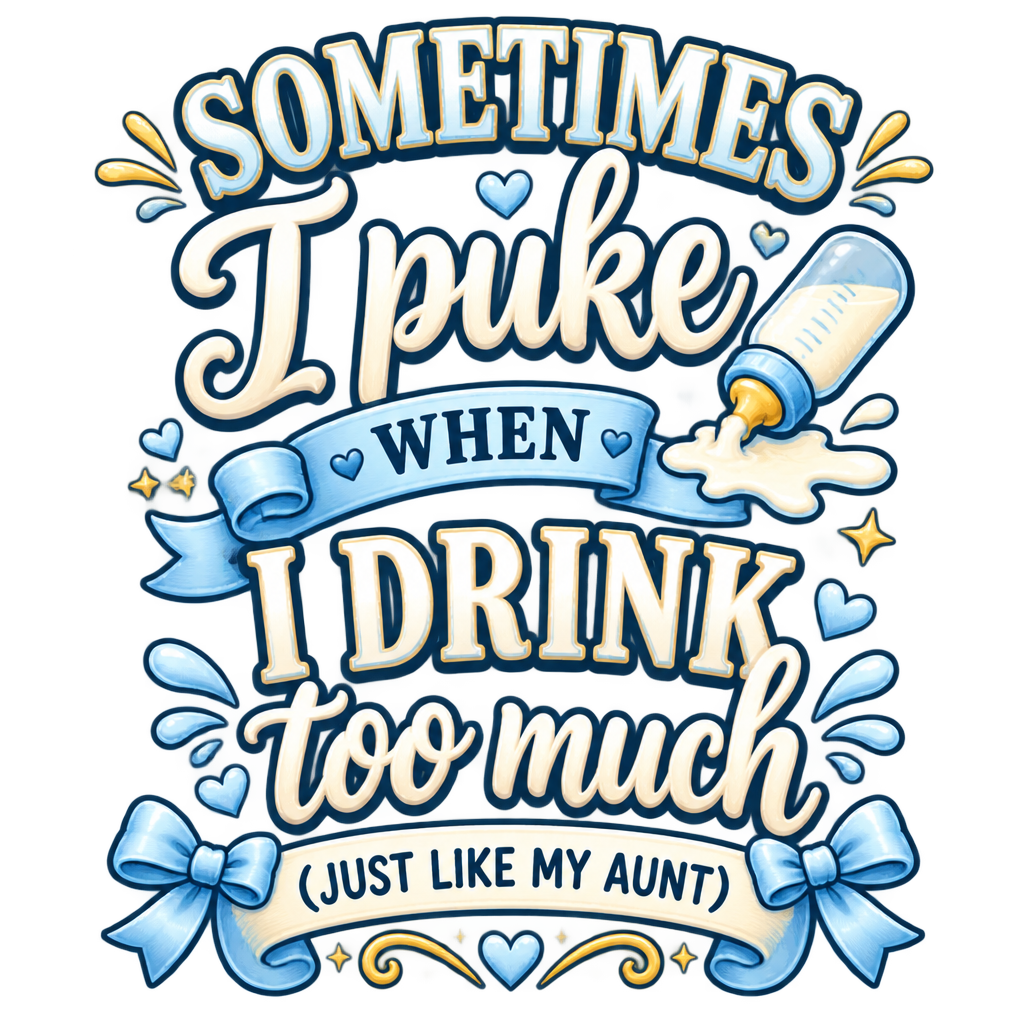 Sometimes I puke when I drink