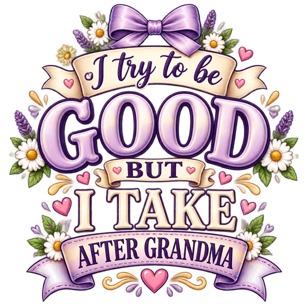 I try to be good