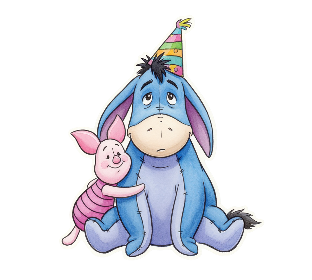 Piglet & Eeyore