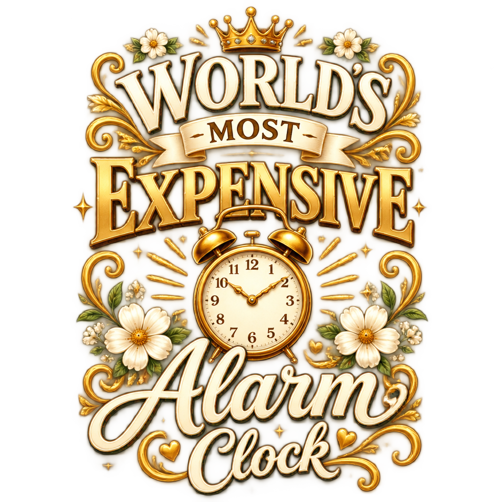World's Most Expensive Alarm Clock
