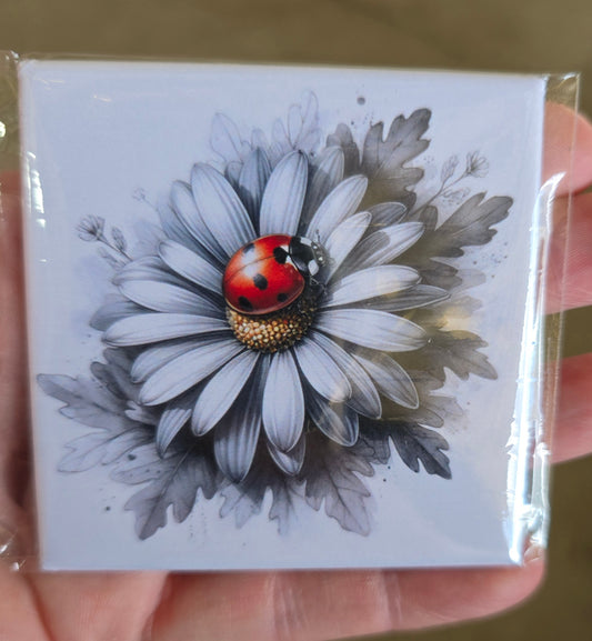 Flower Lady Bug