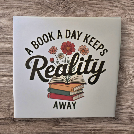 A Book A Day Keeps Reality Away