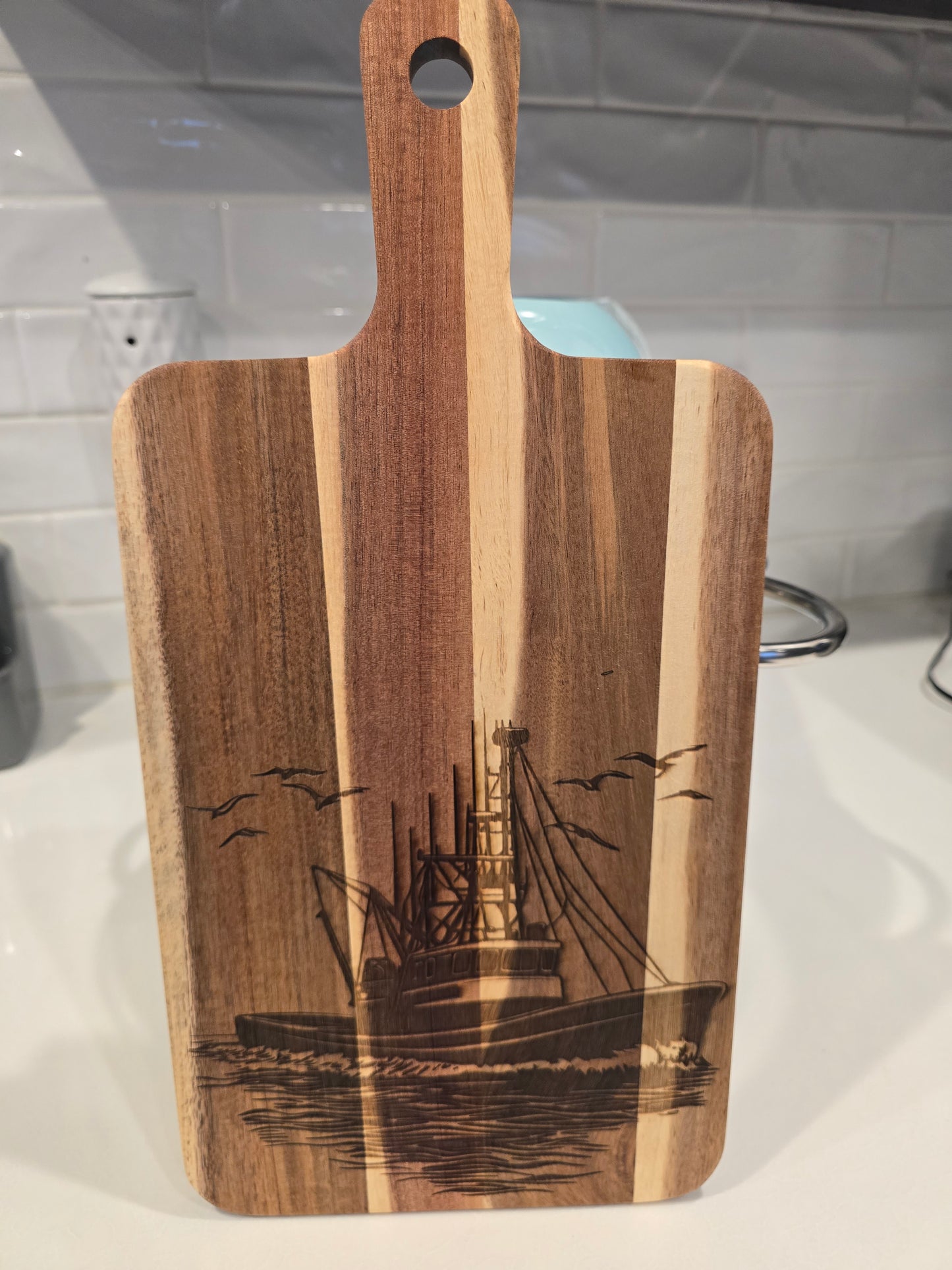 Fishing Boat Cutting Board