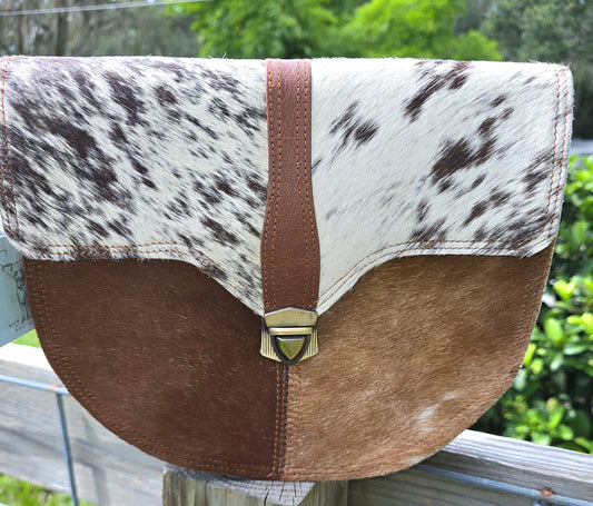 2525 Cowhide Leather Purse Western Women Crossbody Bags