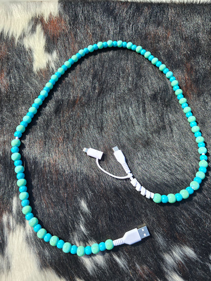 2 in 1 Beaded Charger