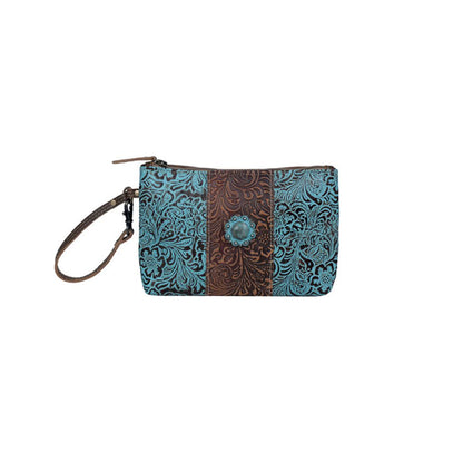Aqua Wristlet 3399